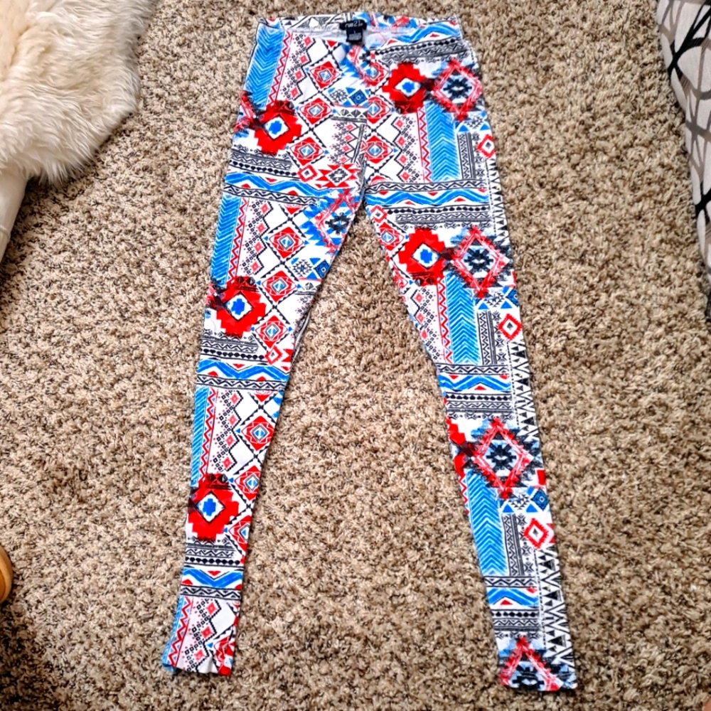 Multi colors summer leggings
